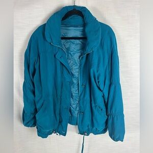 Vintage London Fog Turquoise Jacket